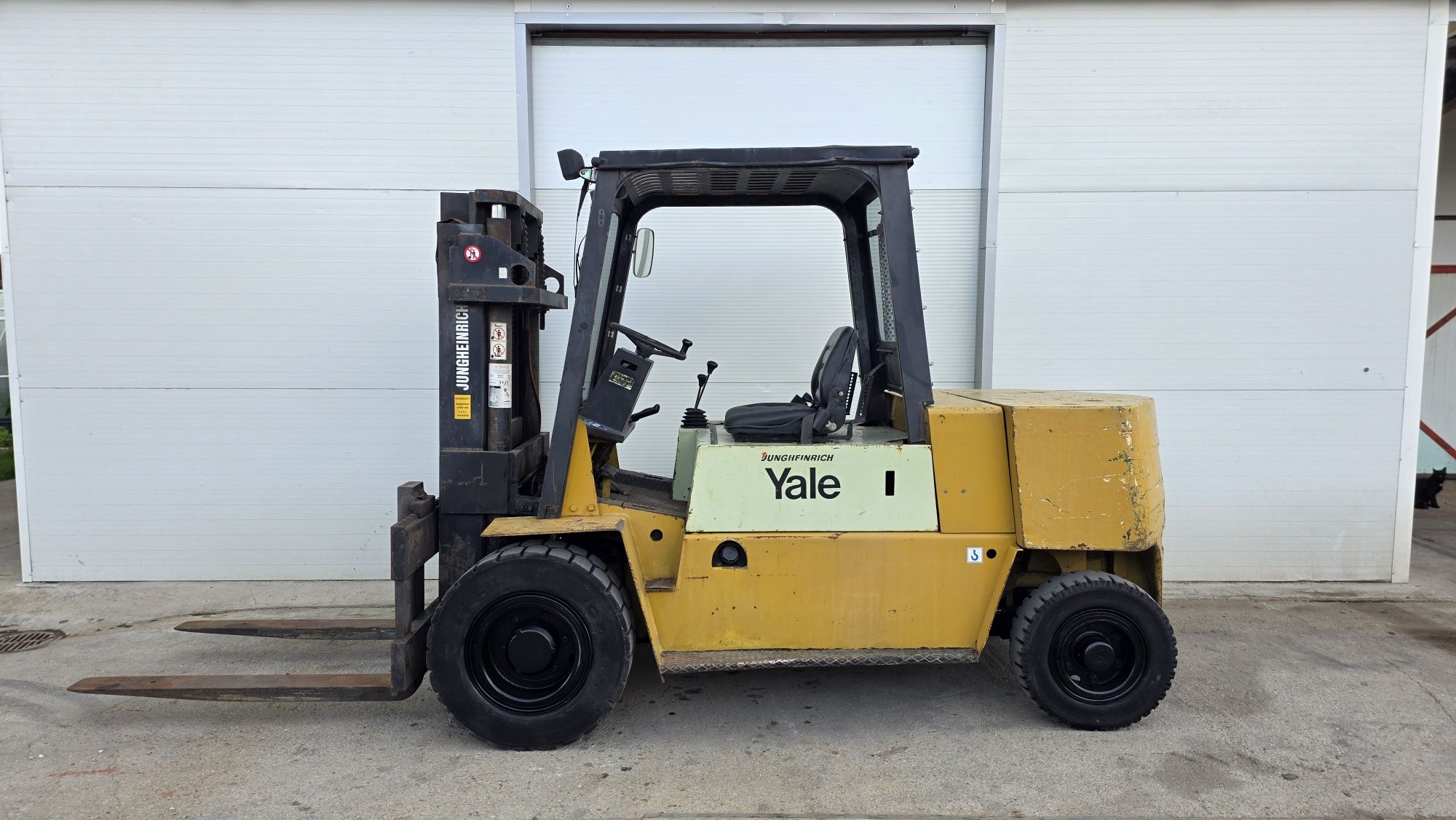Wózek widłowy Jungheinrich Yale DFG 50/600 5 ton widlak diesel