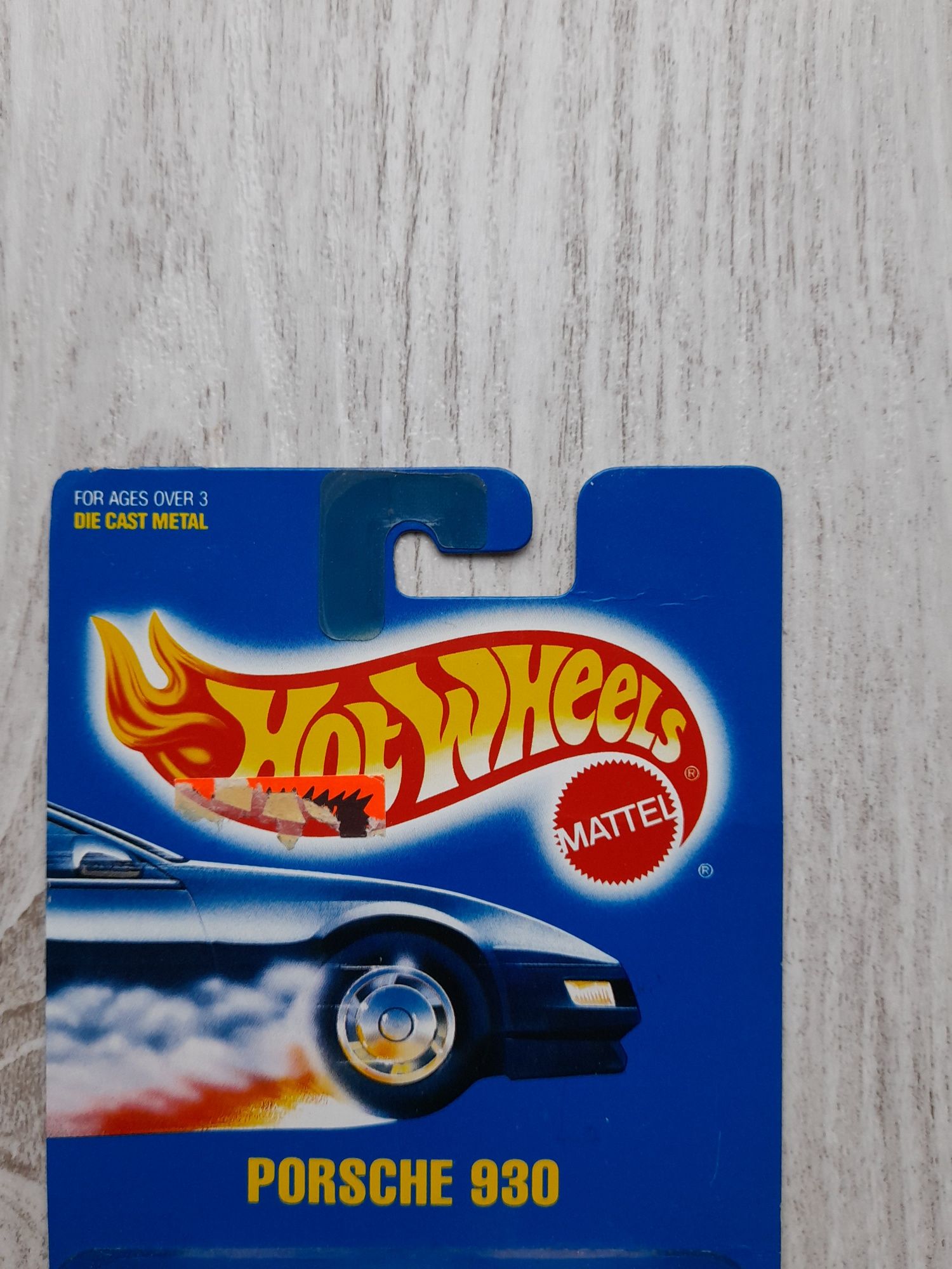 Hot wheels porsche 930 z 1991 roku