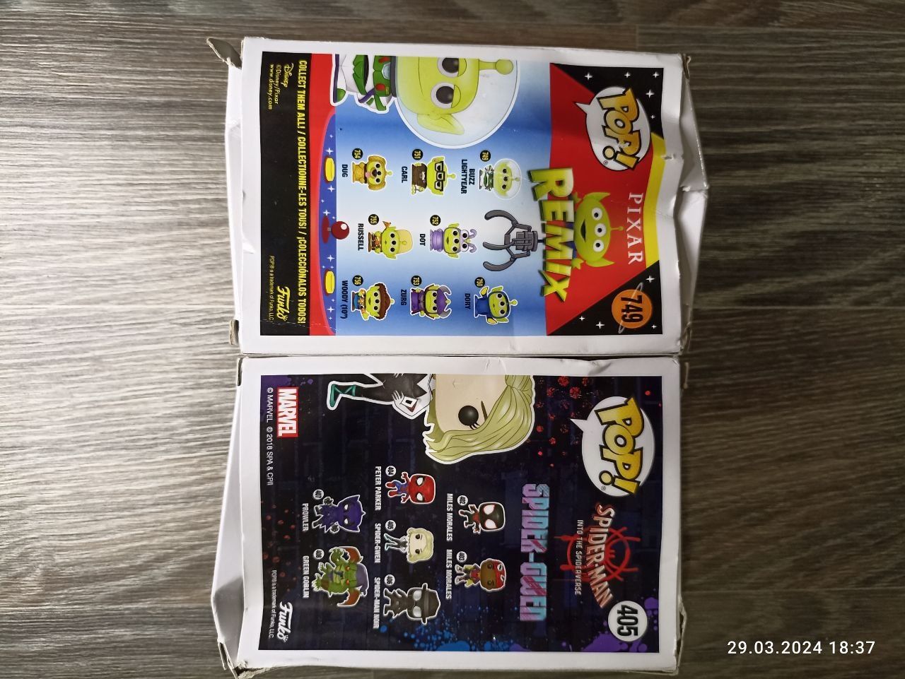 Funko Pop ГвенПаук та  Базлайтер ціна за дві