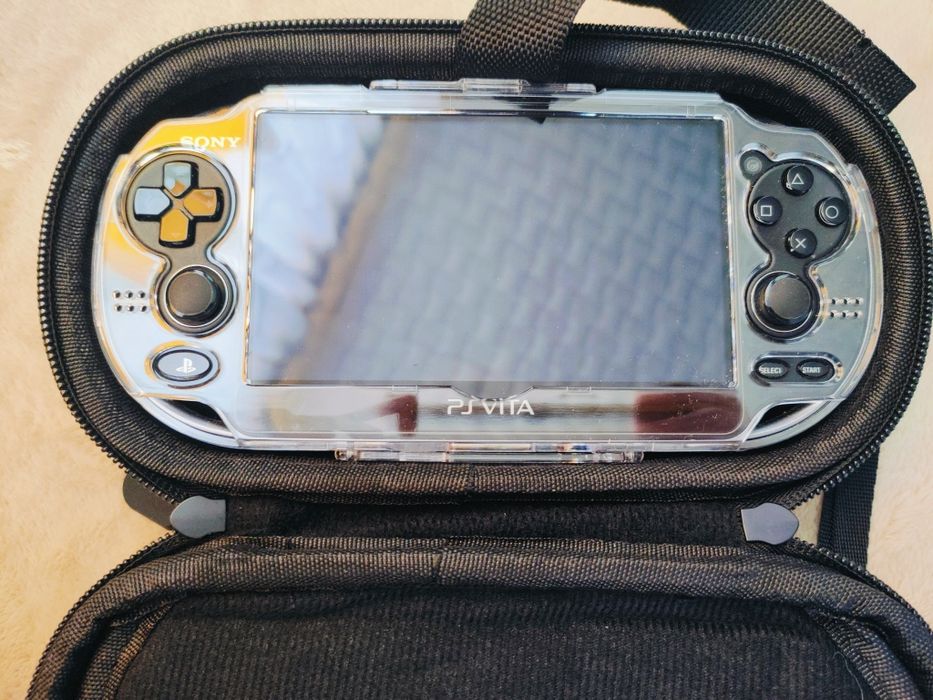 PlayStation Vita FAT OLED 256gb Stan BDB Henkaku + akcesoria