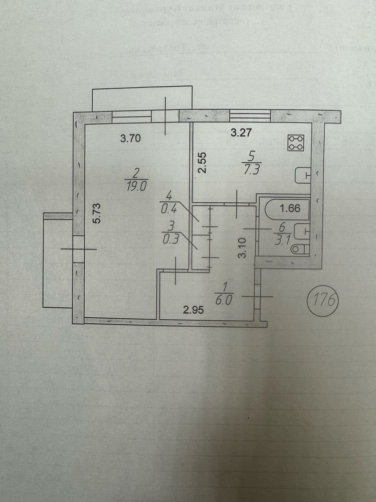 Продам 1-кімн. квартиру Бородинський без % ВЛАСНИК