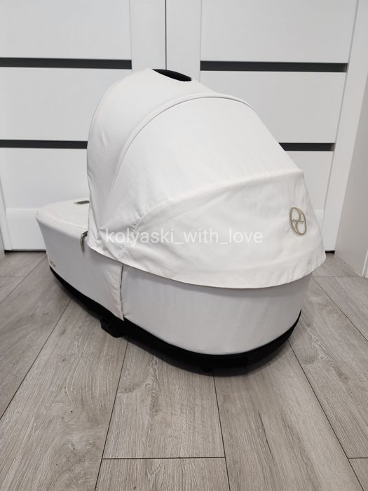 Люлька Cybex Priam 4.0 off white біла Сайбекс Пріам
