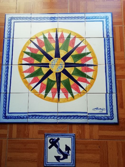 Azulejo Rosa dos Ventos