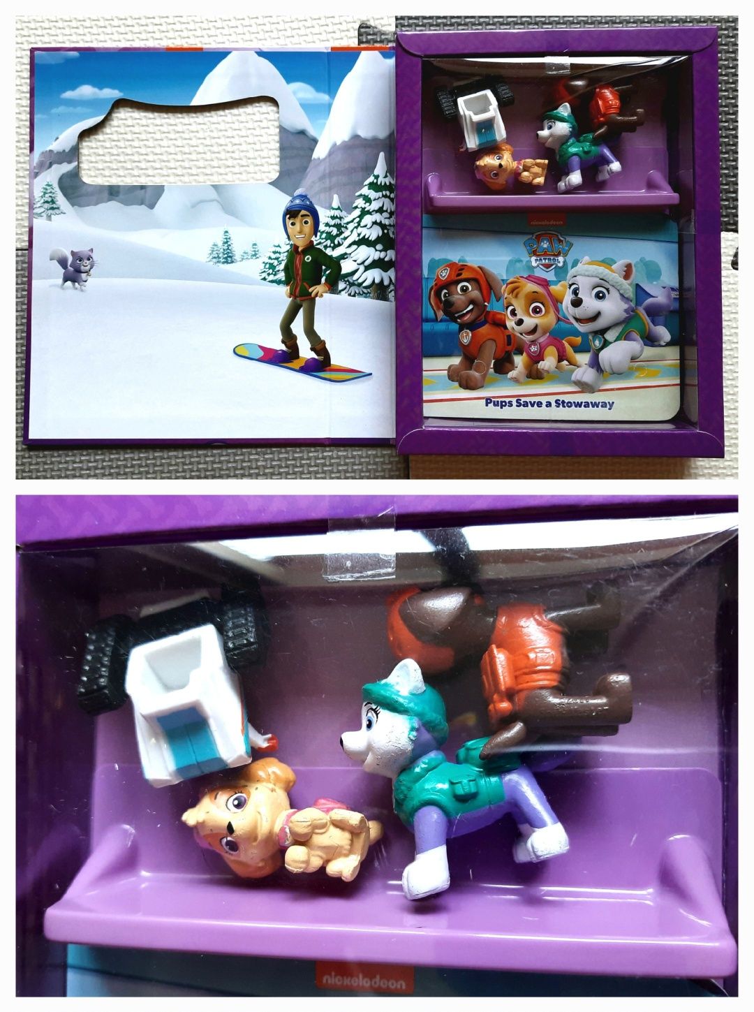 NOWA Paw Patrol Tattle Tales Skye książeczka z figurkami po angielsku