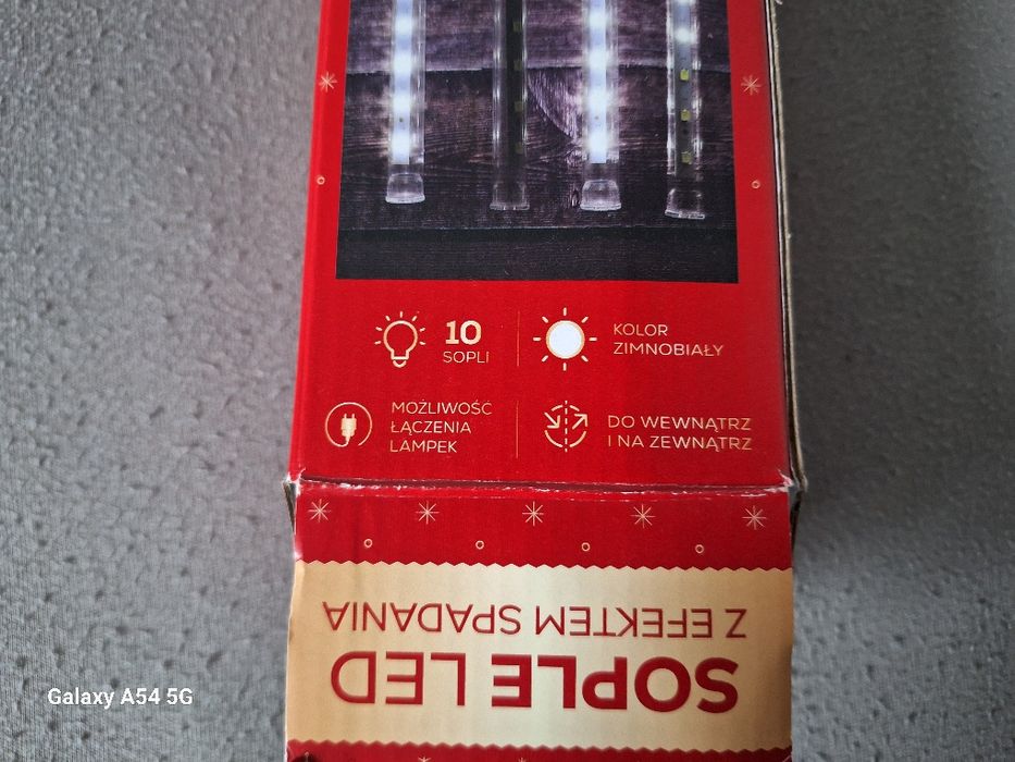 Sprzedam sople lampki led