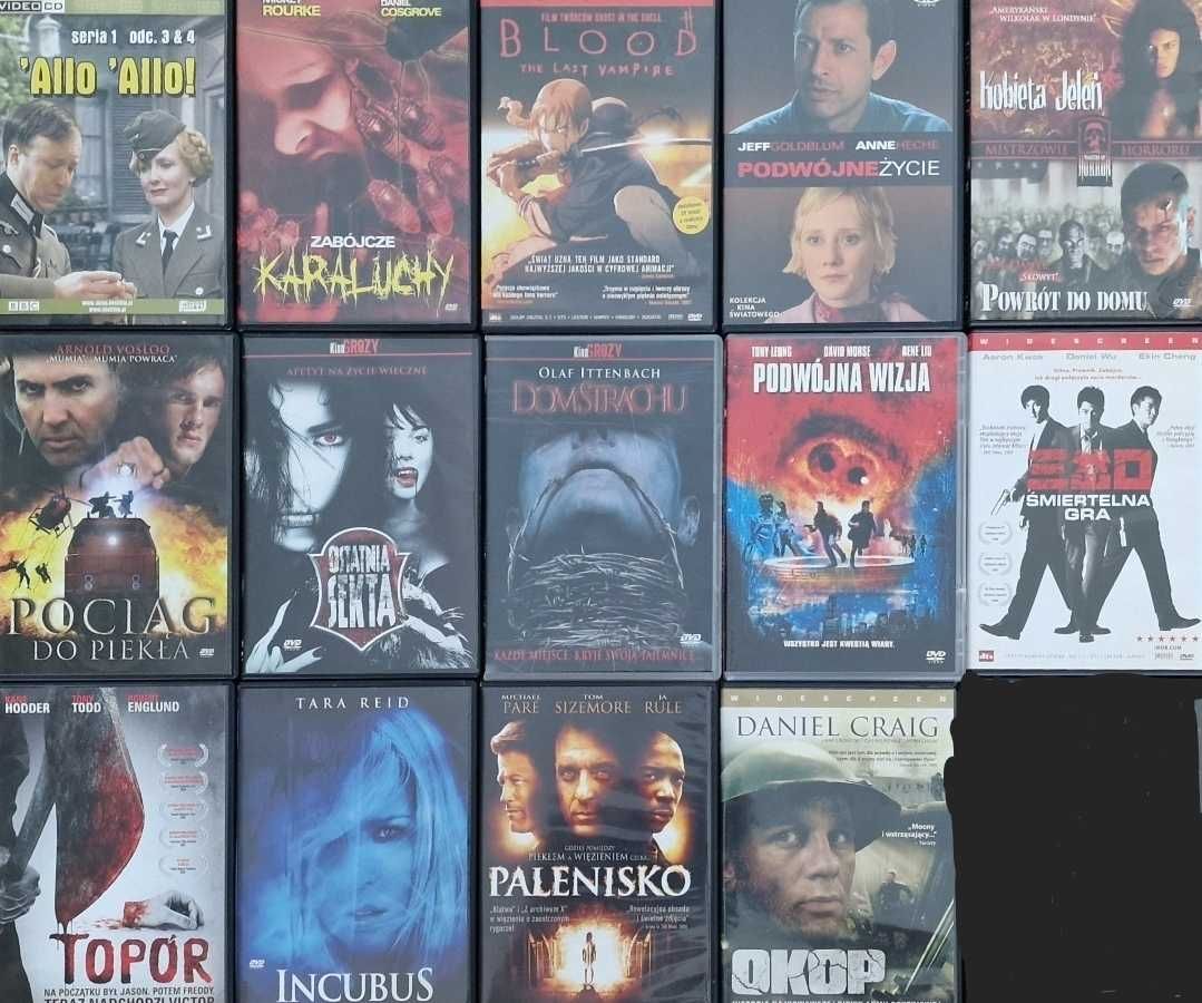 Filmy dvd różne tytuły oryginalne, nowe