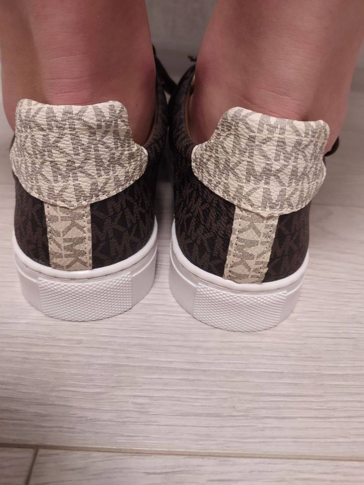 Кеди МК Michael Kors коричневі