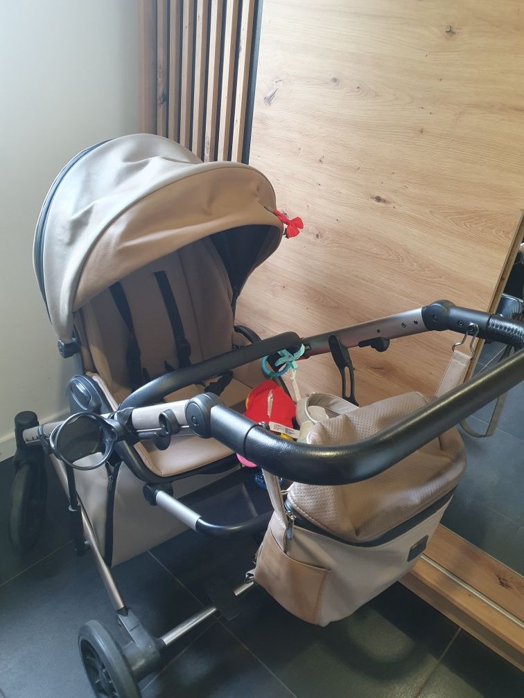 Wozek 2w1 Anex e/type truffle plus gratis adaptery nosidlo