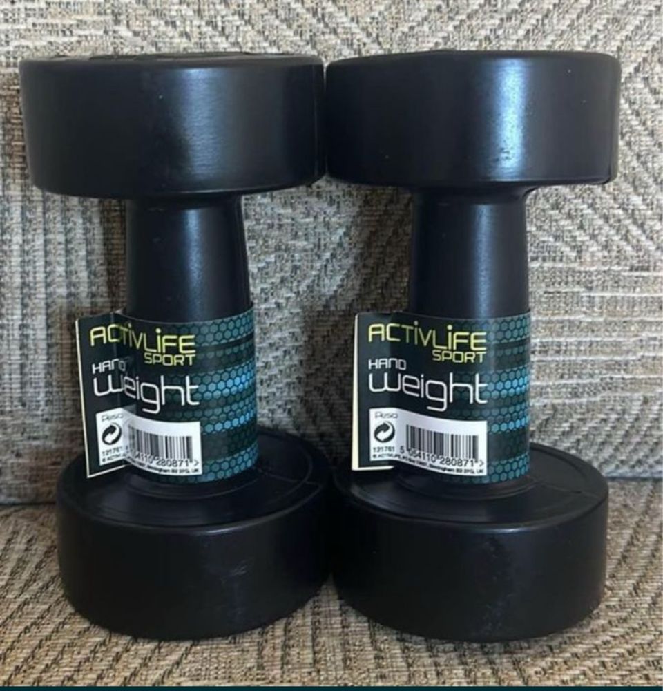 2 x 1 kg Nowe hantle ciezarki