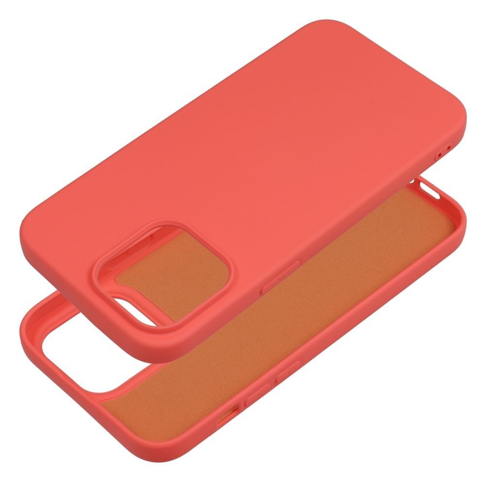 Etui Silicone Soft do iPhone 14 Pro Max Peach Pink