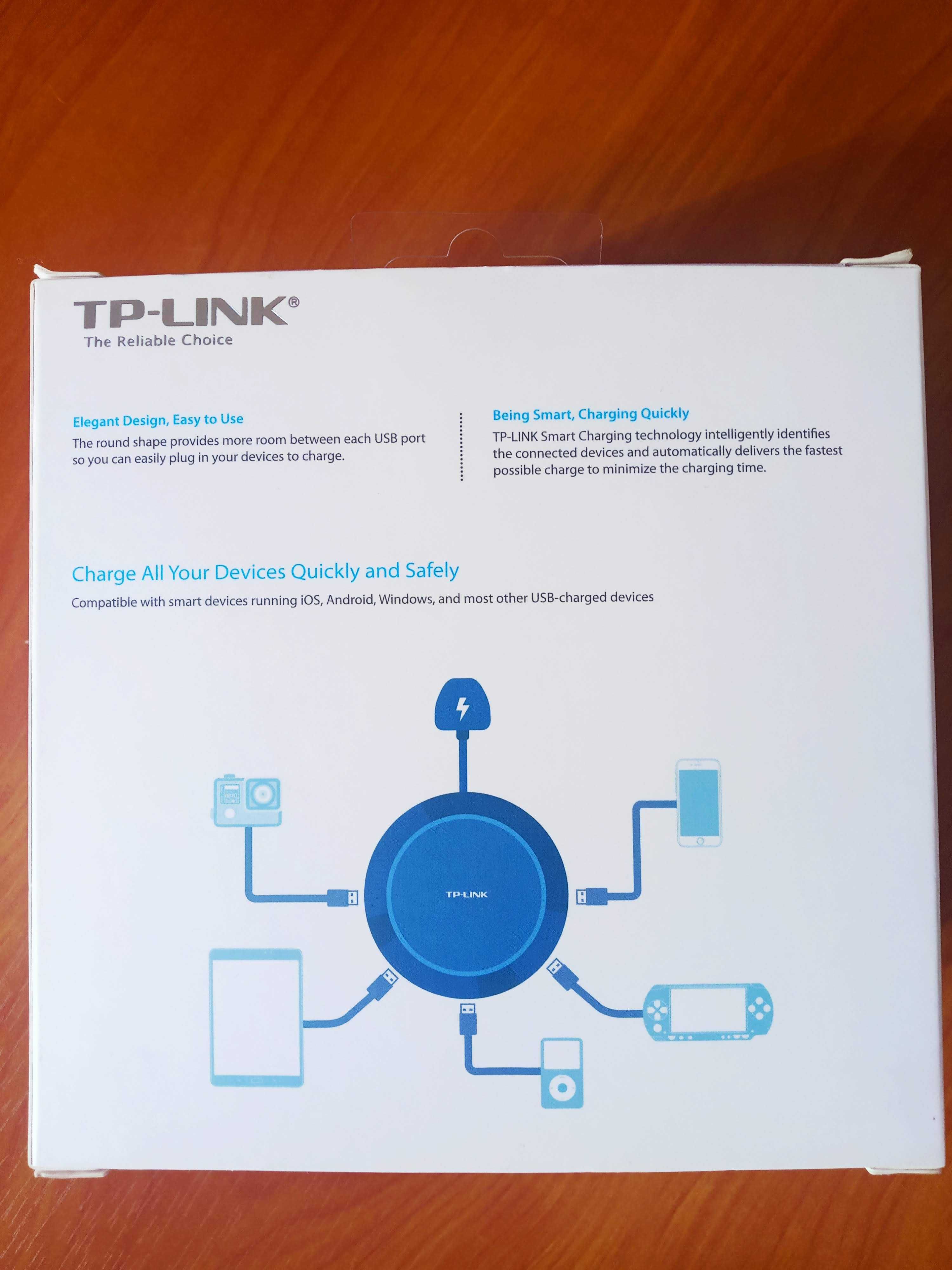 Estação carregamento RÁPIDO TP-LINK- USB x5