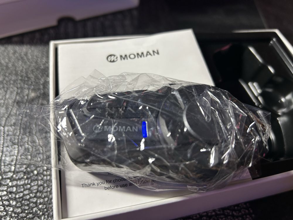 Intercom motocyklowy MOMAN H2 nowy nie uzywany