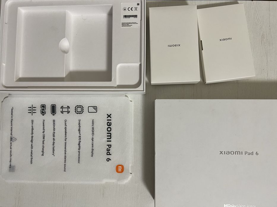 Планшет Xiaomi Pad 6 8/256 б/у