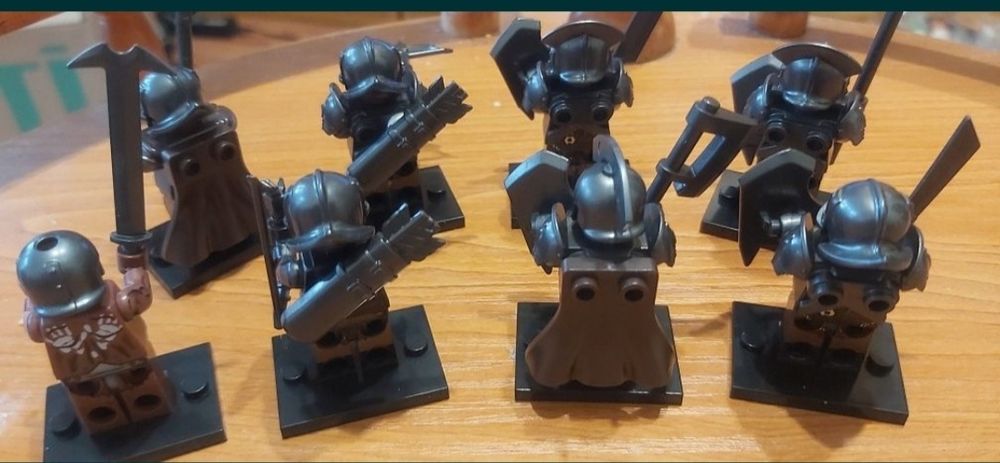 Klocki figurki lotr władca pierścieni uruk-hai