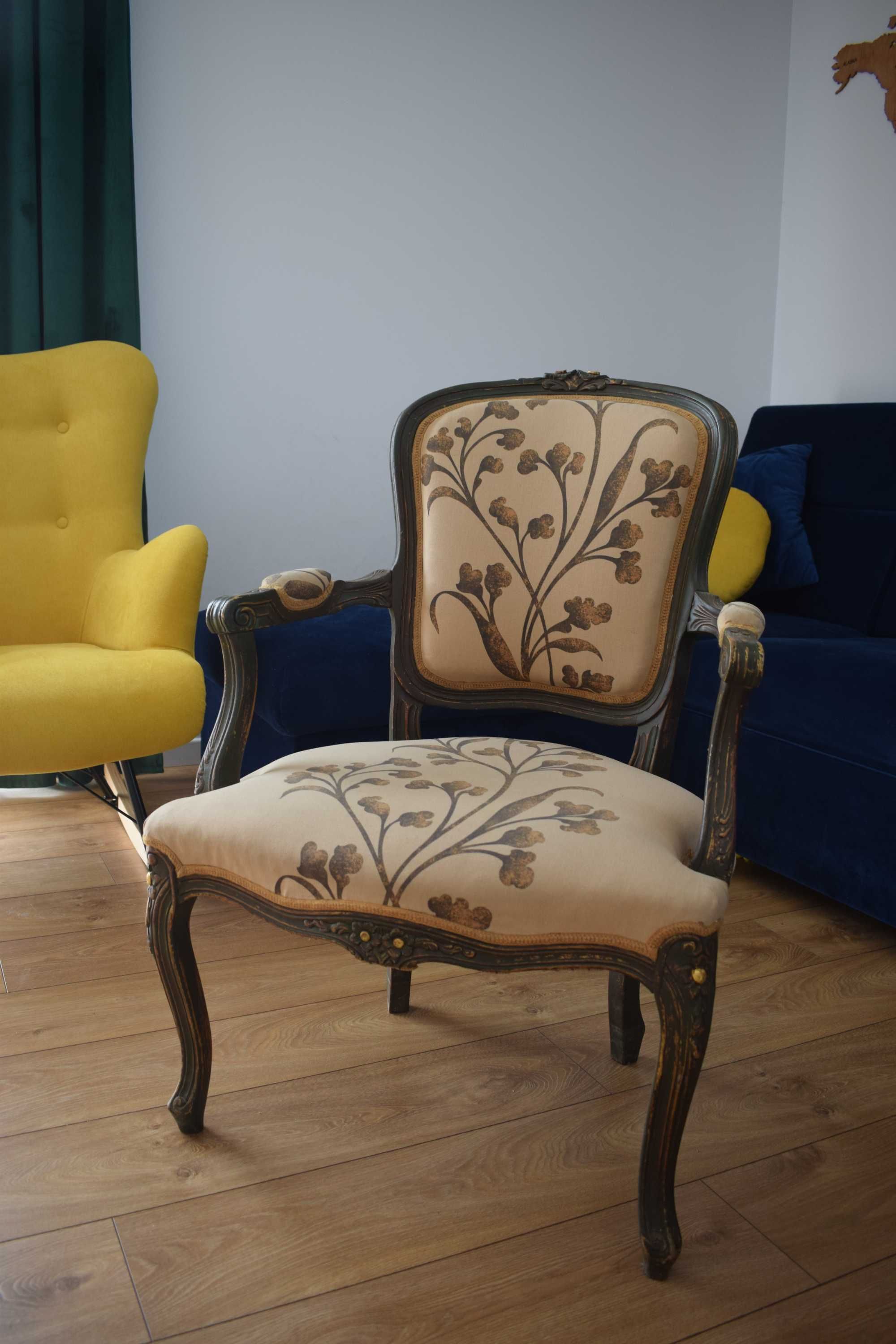 Fotel w stylu Ludwik Filip