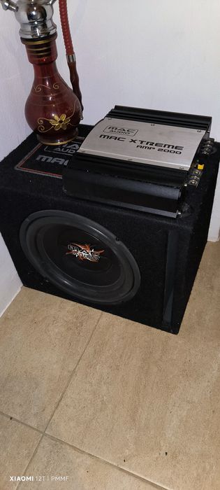 Amplificador auto e sub