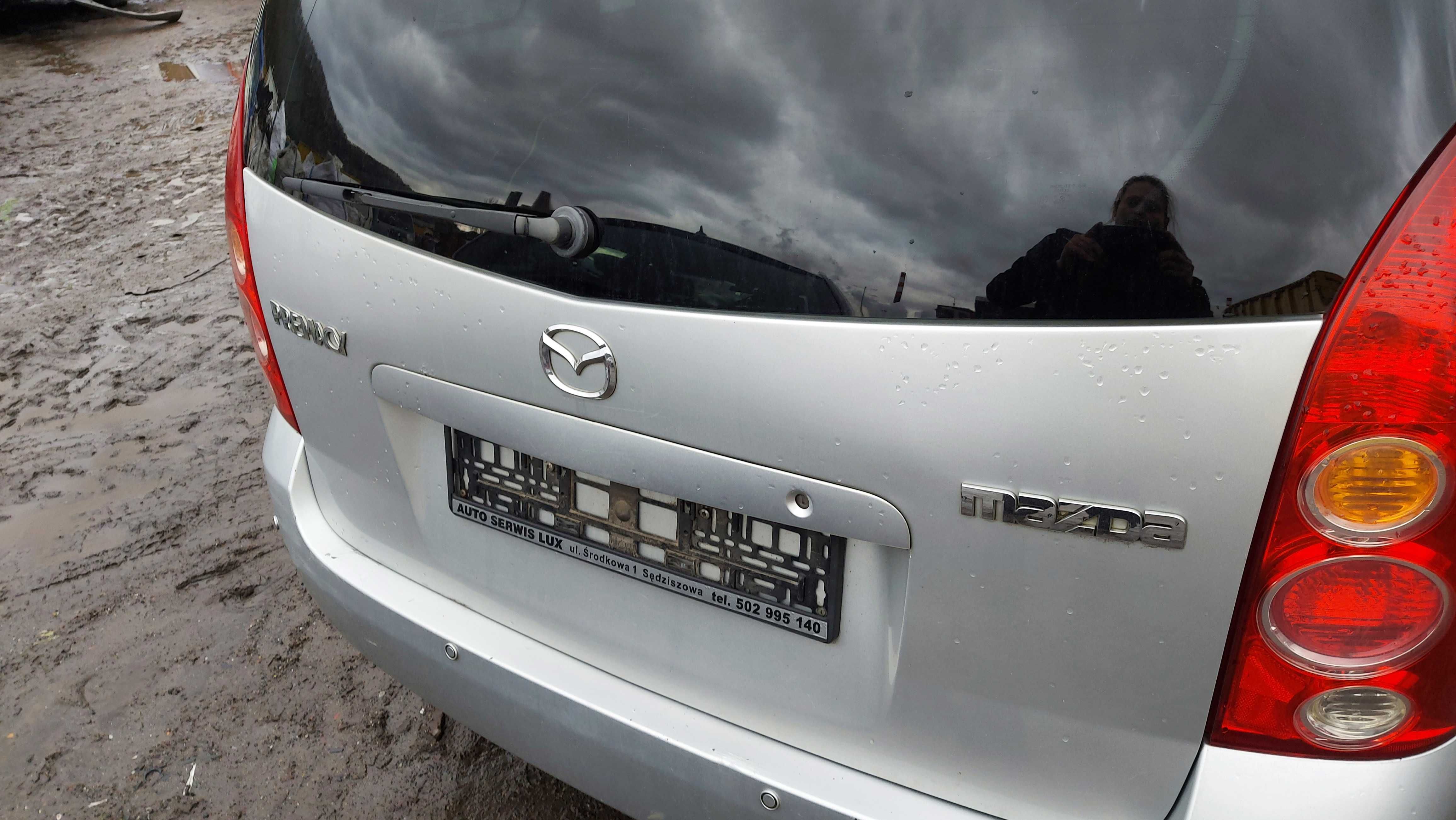 Mazda Premacy Lift klapa tylna srebrna FV części/dostawa