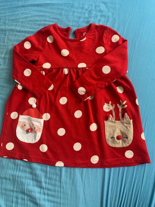 Sukienka niemowlęca świąteczna 80