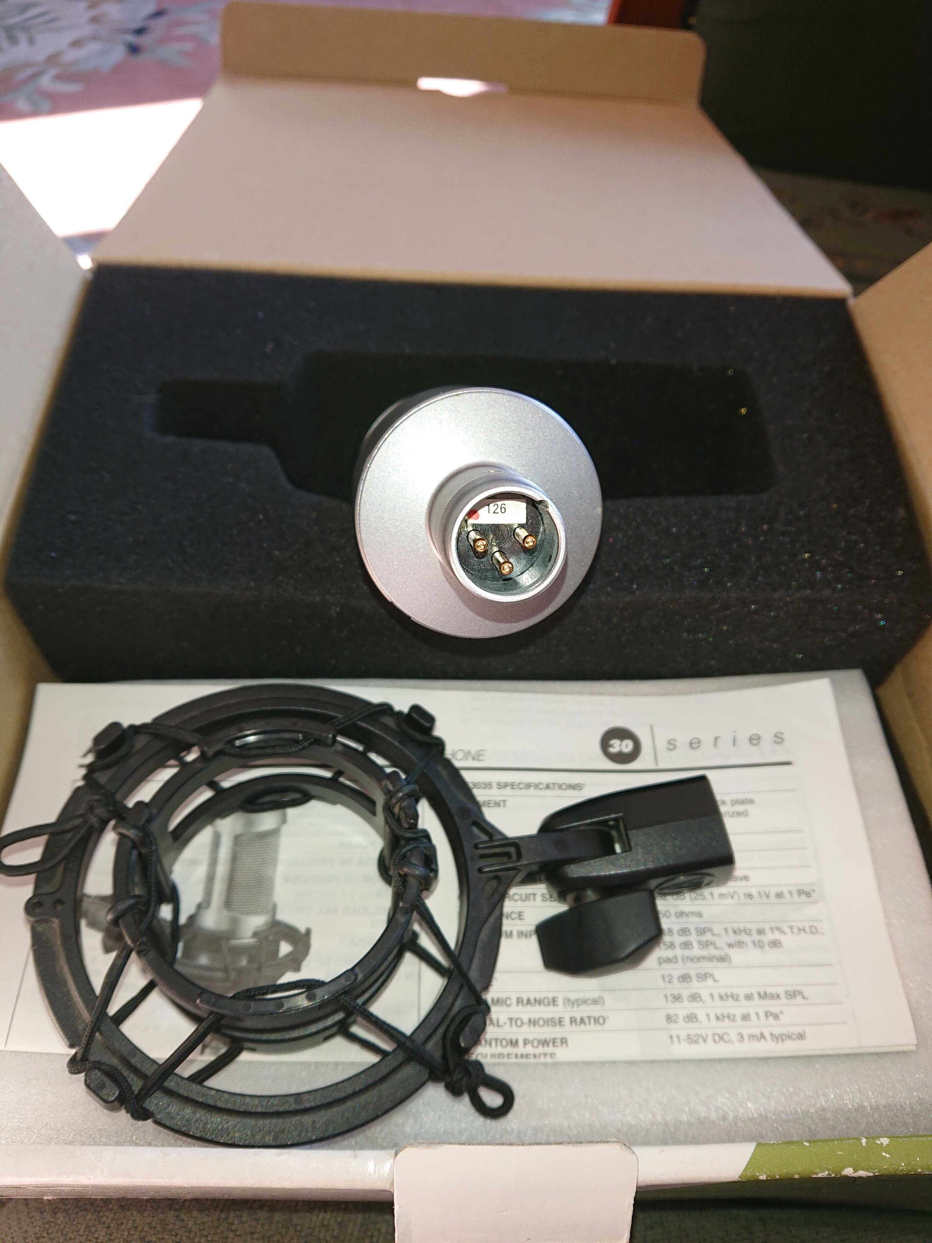 Studio mikrofon Audio Technika AT3035 made in Japan