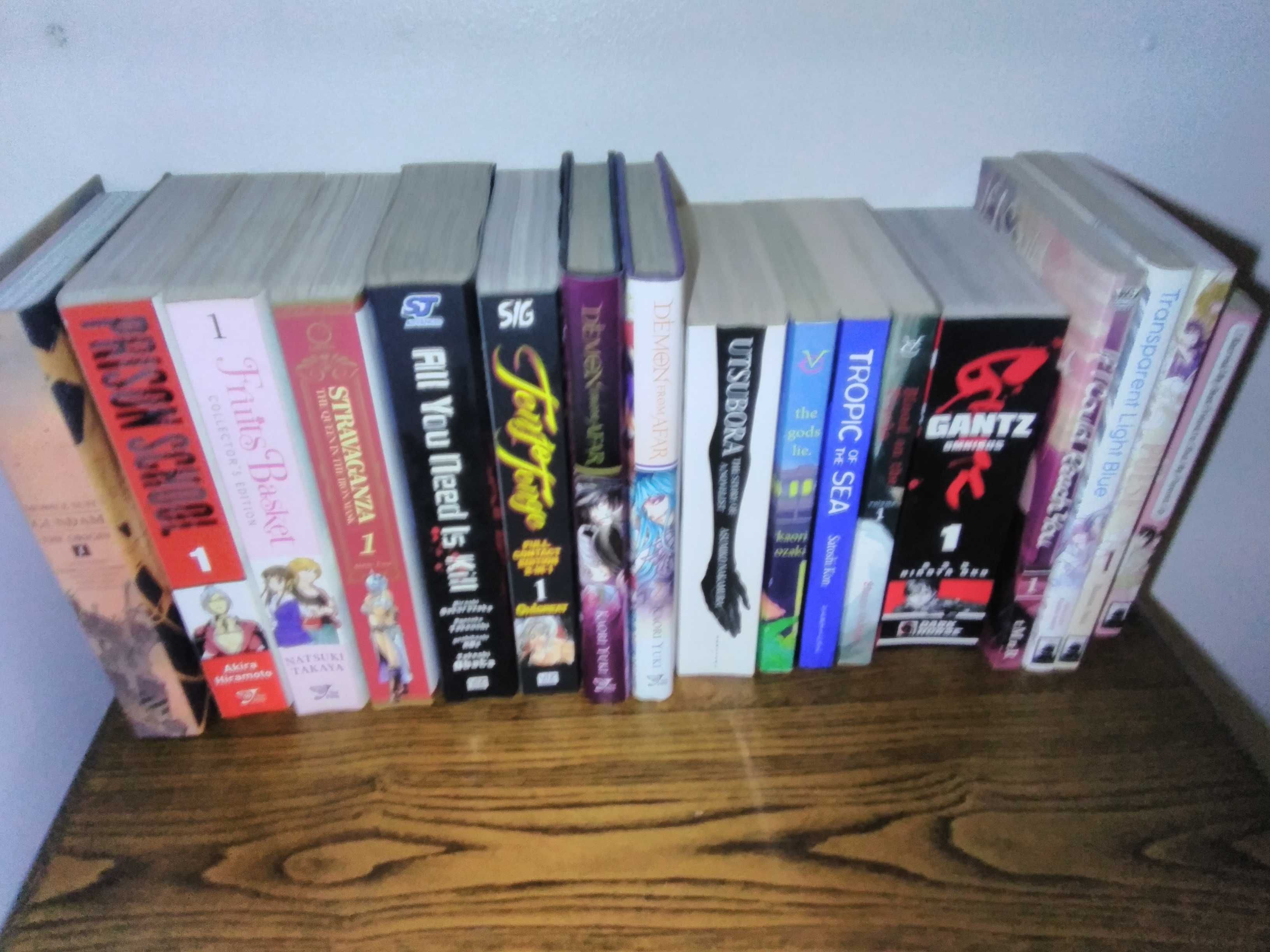 vários mangas inglês
