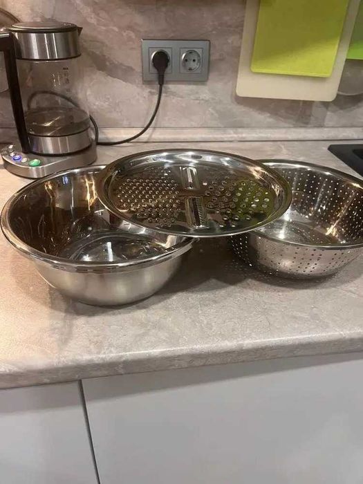 Стелаж тележка 6-полок для кухни / Візок етажерка полиця / Набор 3 в 1