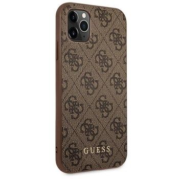 Oryginalne Etui GUESS Hardcase 4G Metal Gold Logo do Iphone 11 Pro