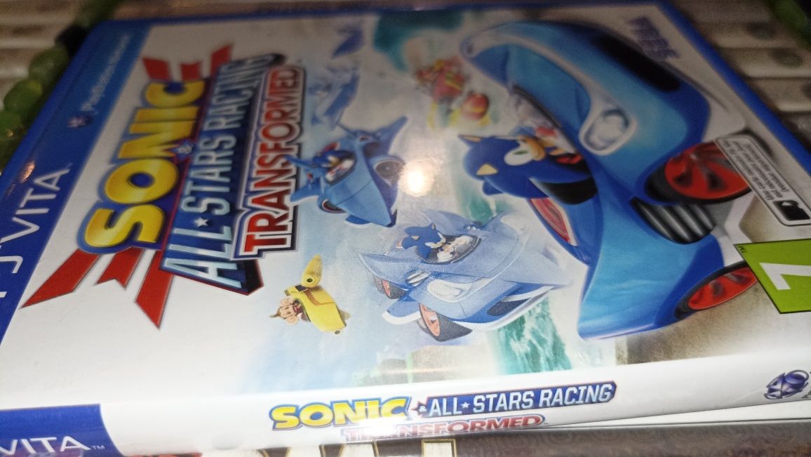 Sonic All-Stars Racing Transformed PS Vita język angielski