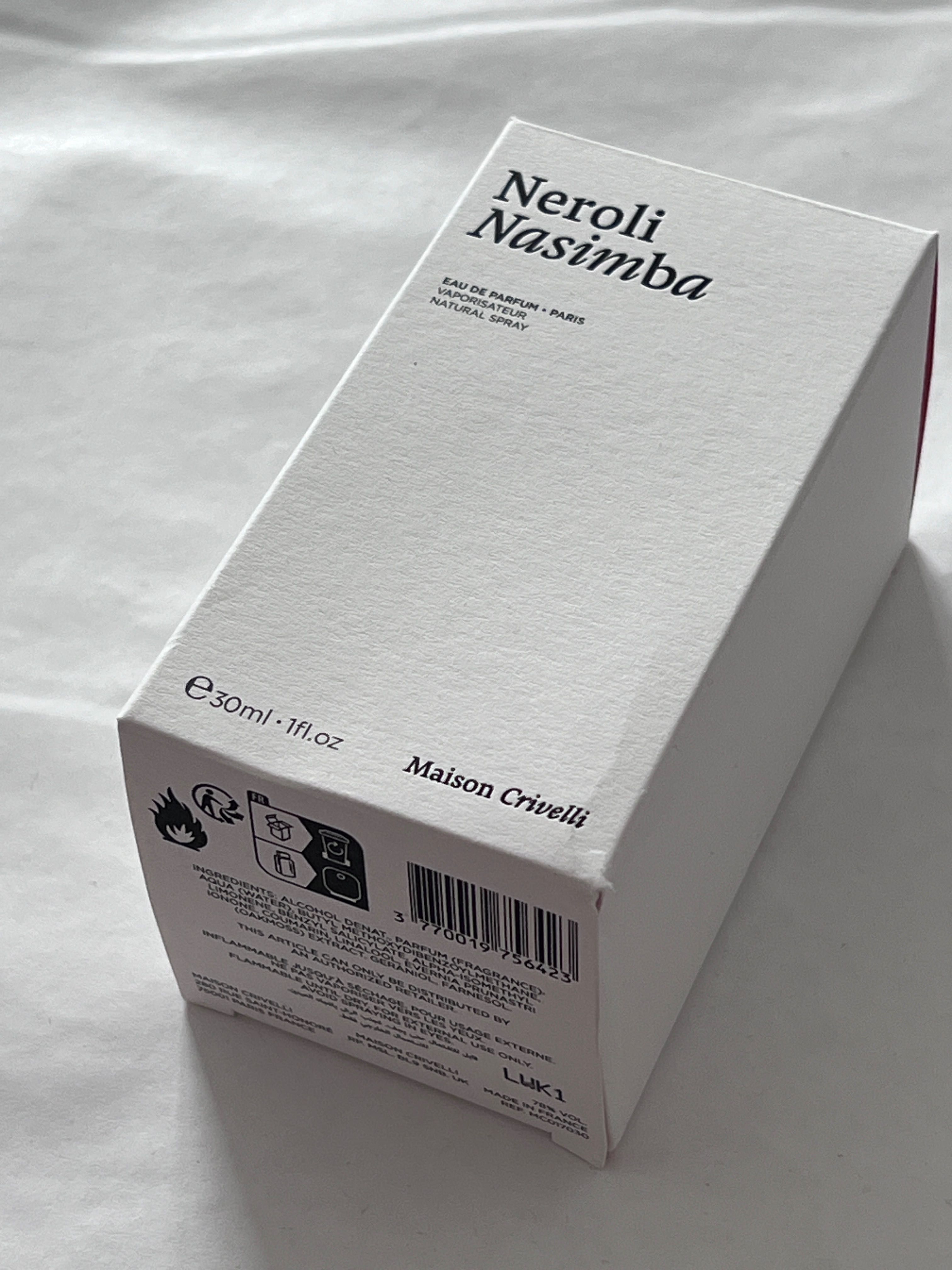 Neroli Nasimba Maison Crivelli 30ml