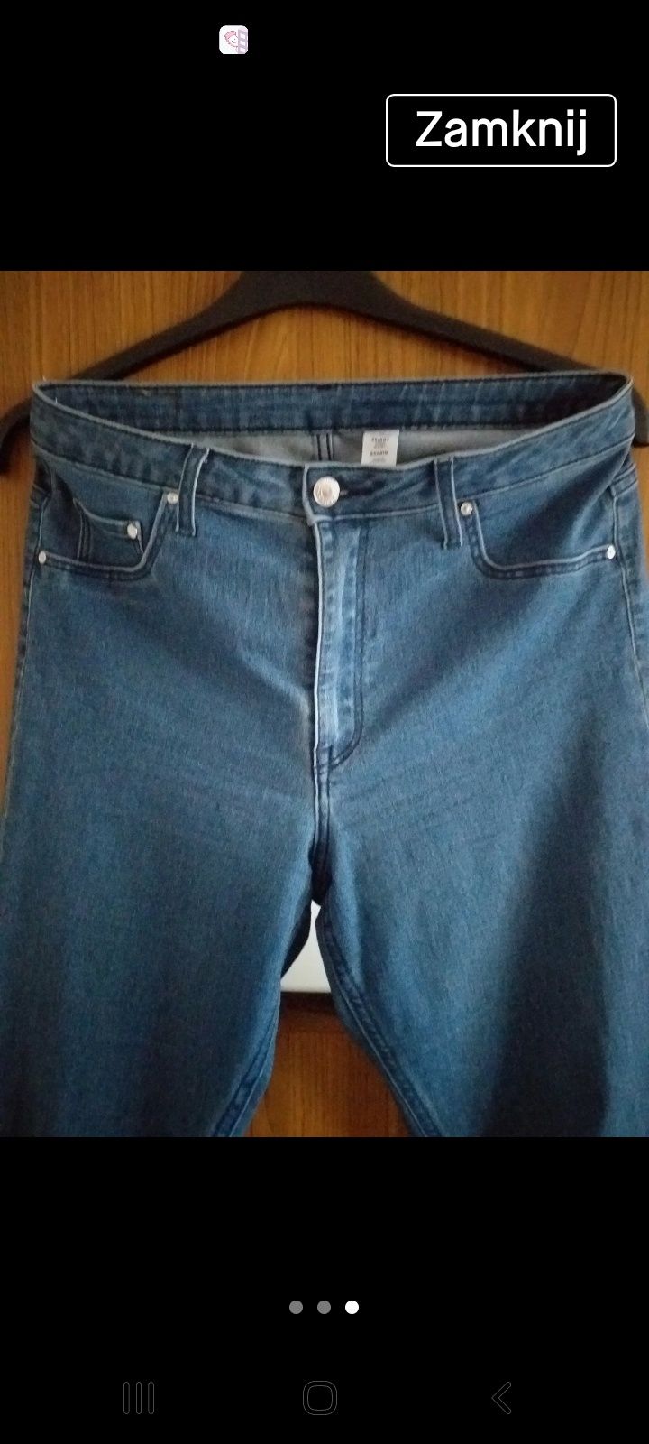 Spodnie jeansy rozm.33