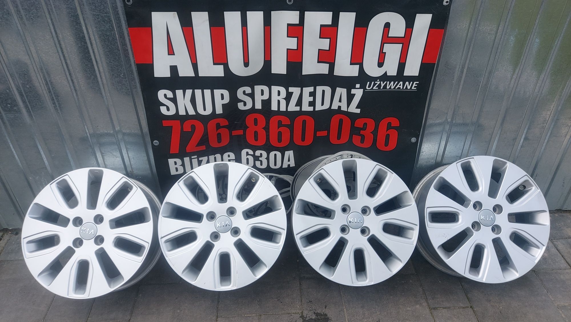 Alufelgi 16" 4x100 KIA Rio Pride