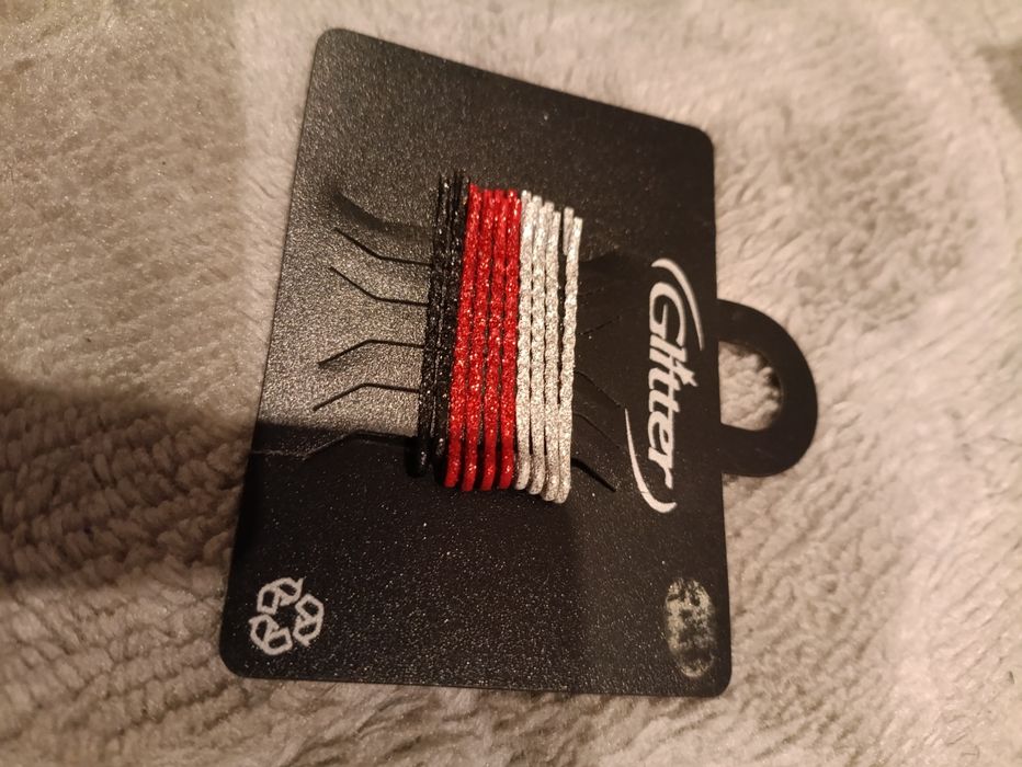 Świecące wsuwki do włosów brokatowe 10