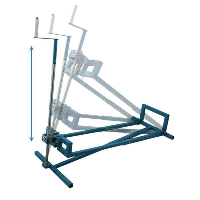 PODNOŚNIK SERWISOWY do kosiarki traktorka 400 kg lewarek wyciągarka