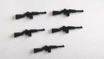Zestaw 5 karabinów samopowtarzalnych M1 WW2 kompatybilne z Lego, Cobi