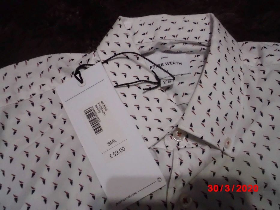фирменная рубашка PETER WERTH