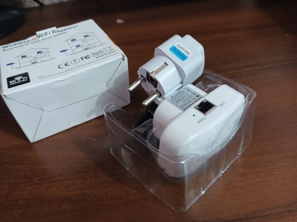 Ретранслятор (репитор) wireless-n wifi repeater jcc-wn529w2