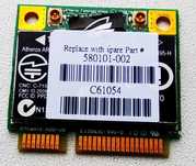 Wi-Fi модуль (адаптер) Atheros AR5B95-H (580101-002)