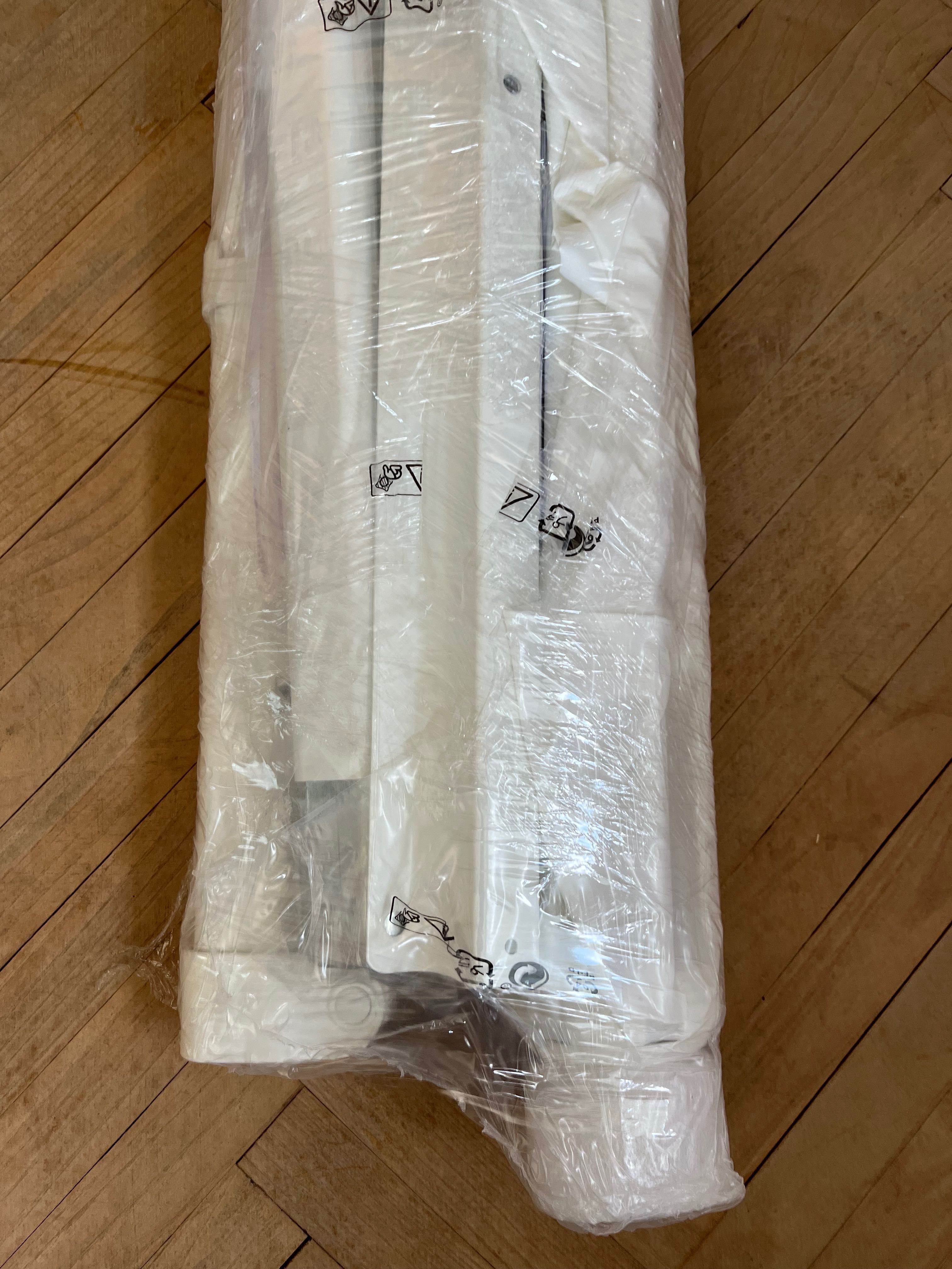 IKEA HOGON Zawieszany parasol, biały, 270 cm