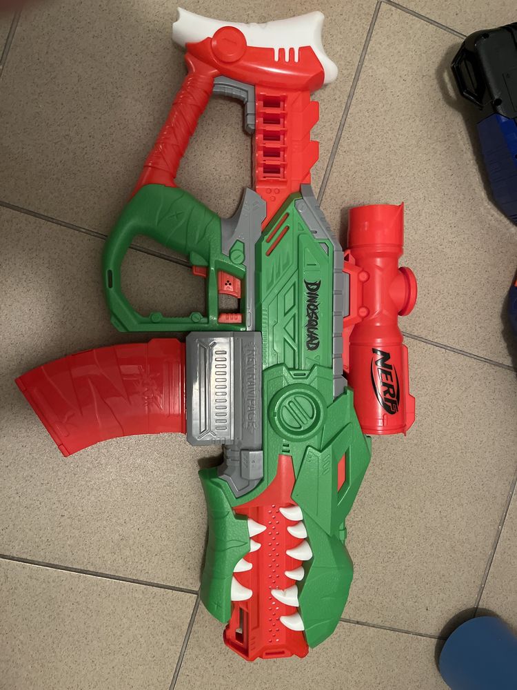 Pistolet nerf dinosquad rex rampage