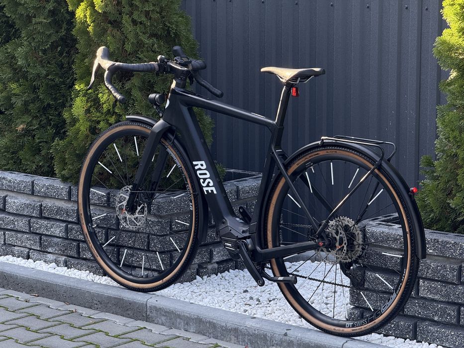 Rose Backroad+ Carbon гравійник електровелосипел gravel велосипед
