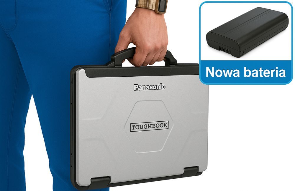 Panasonic CF-54 Mk2 i5-6300u 16GB 1Tb SSD do Warsztatu + NOWA Bateria!