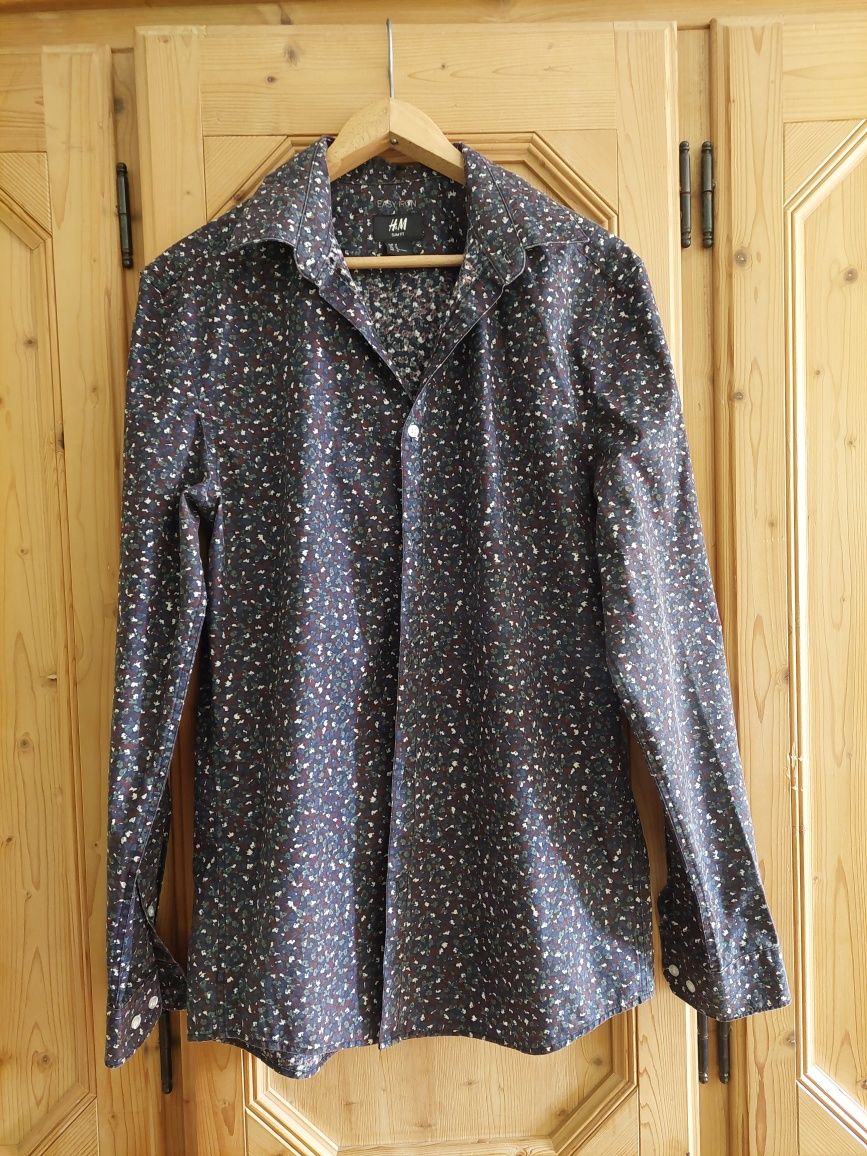 Koszula męska Slim Fit r.M H&M
