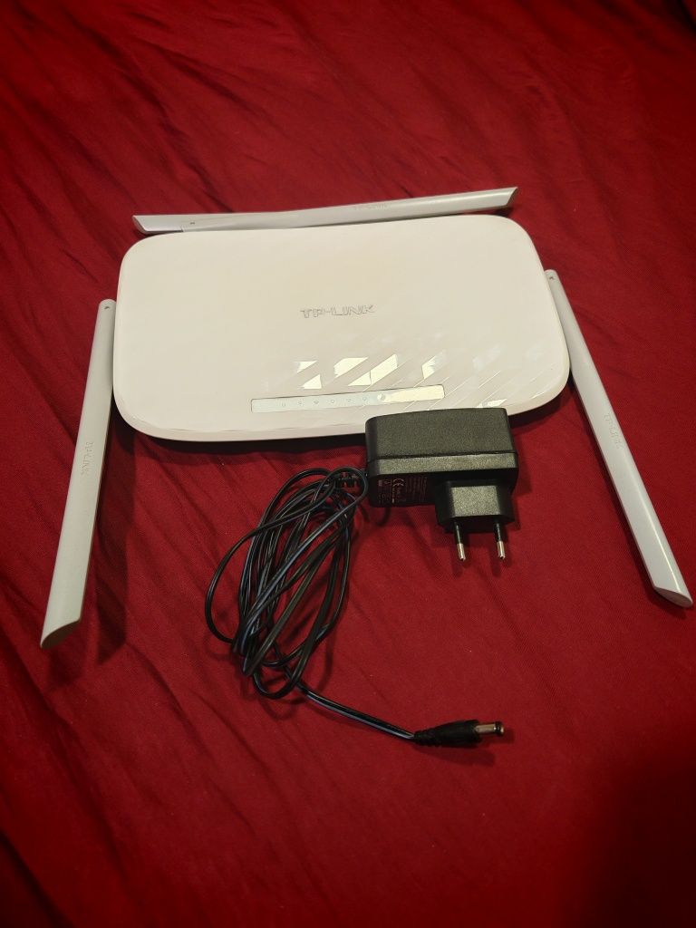 Router TP-LINK C25 Dwupasmowe Wi-Fi do 750Mbs,4 anteny, mocny, 4X LAN