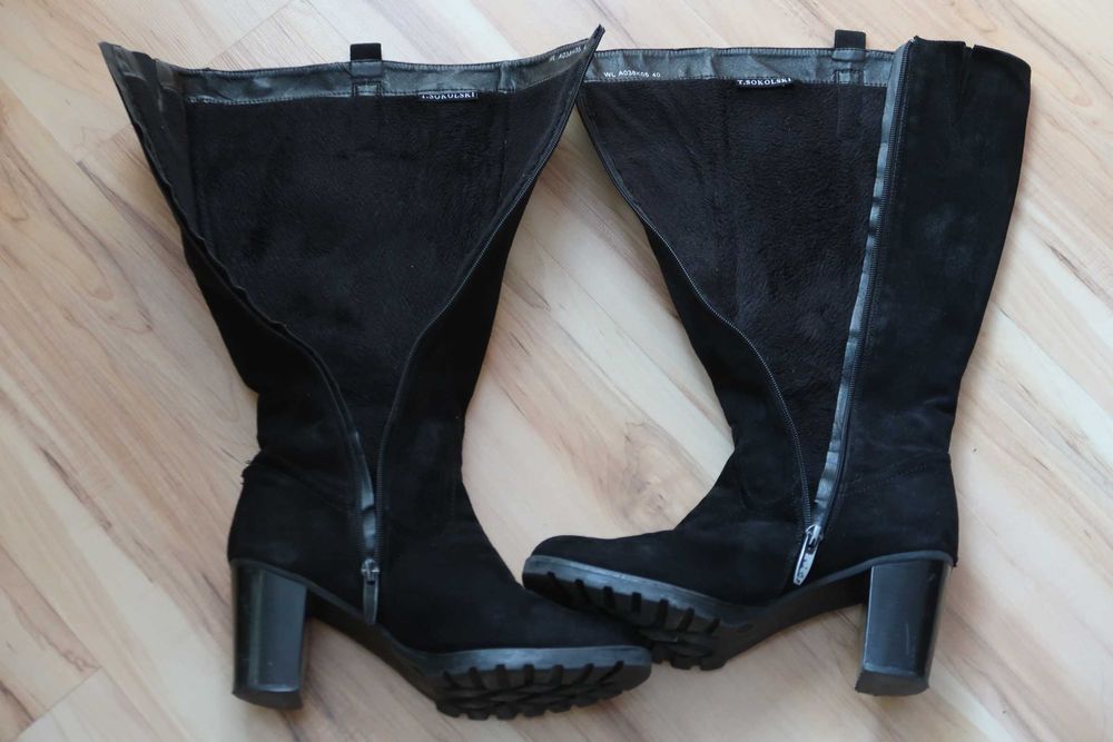 Damskie buty (kozaki) firmy T. SOKOLSKI (TS) rozm. 40
