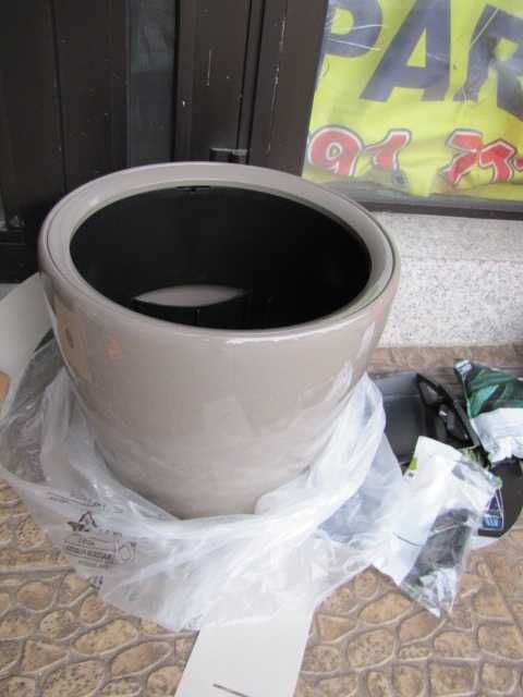 Lechuza Donica, System Nawadniania, Classico Premium Ls 35 Ciemnoszary