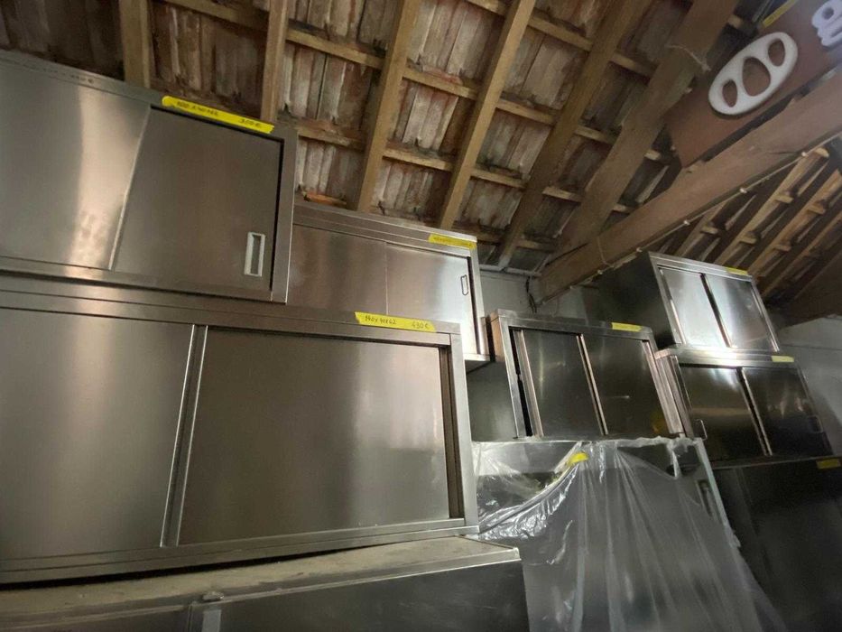 Armário de parede em inox