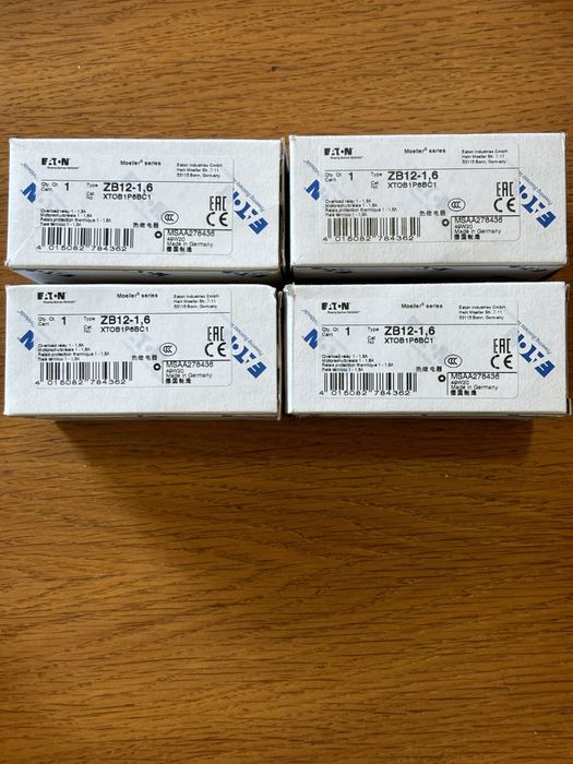 Теплове реле Eaton ZB12-1,6