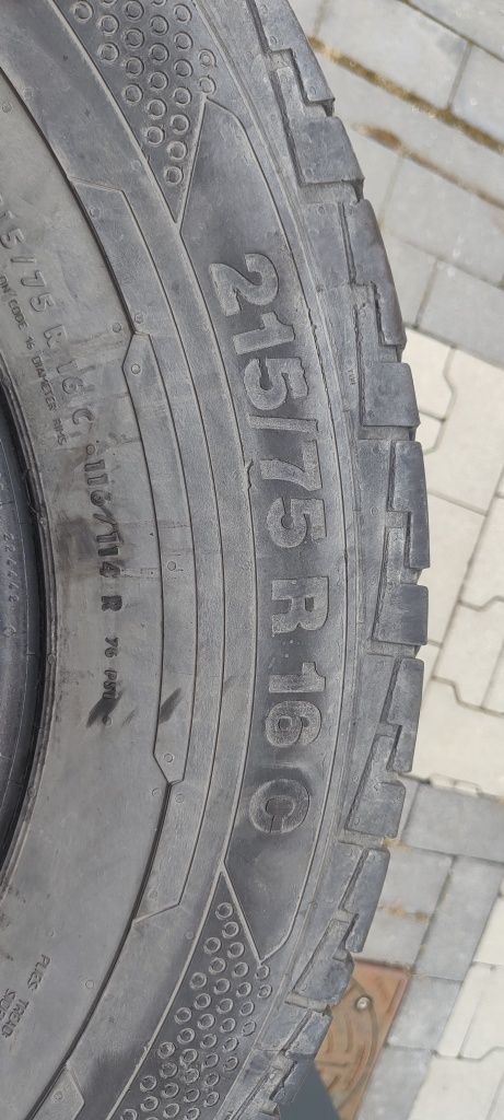 Komplet opon Continental 215/75/16C wzmacniane 2019 rok