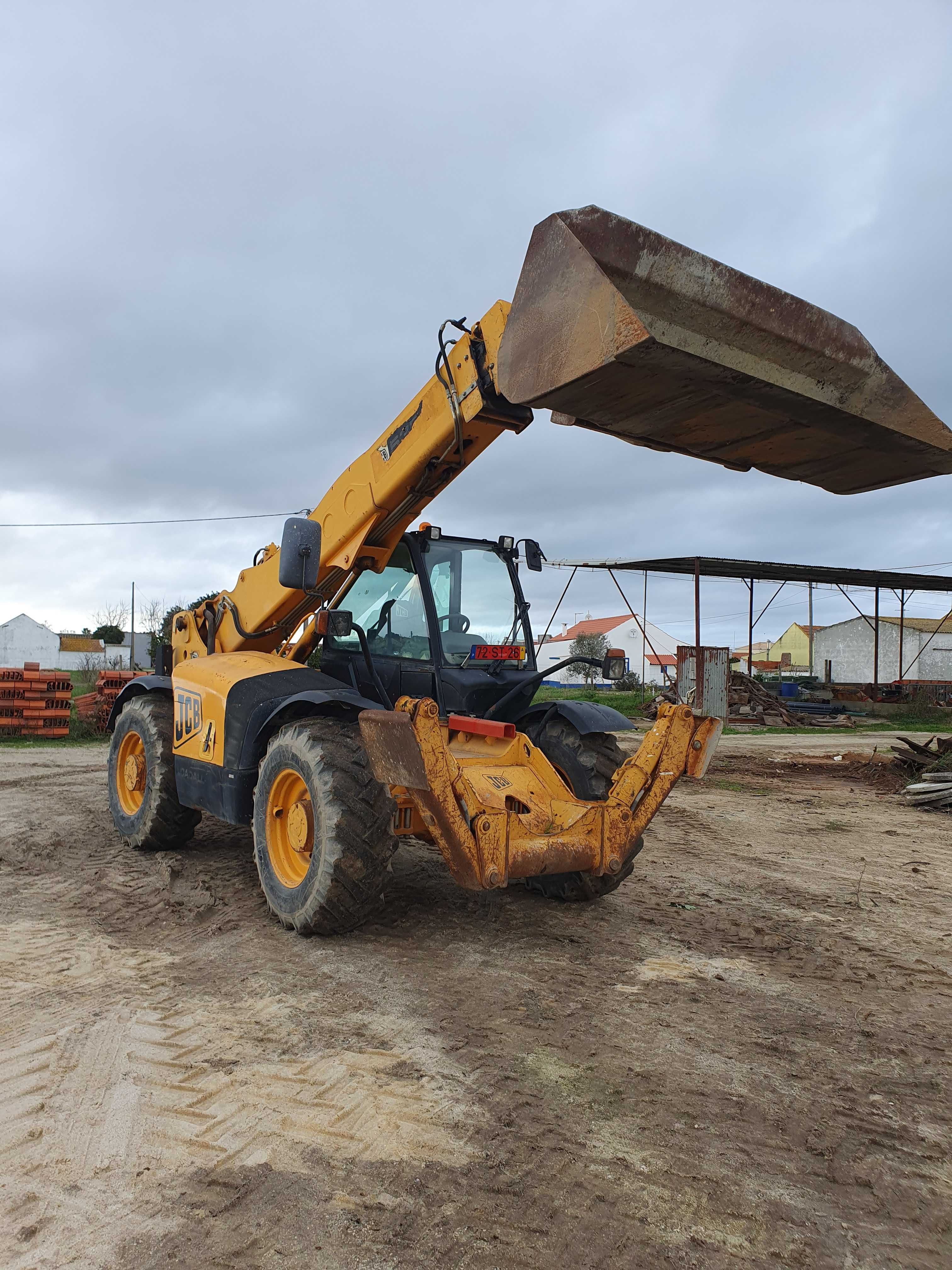 Jcb  535 multifunções telescópica TROCO por retro jcb