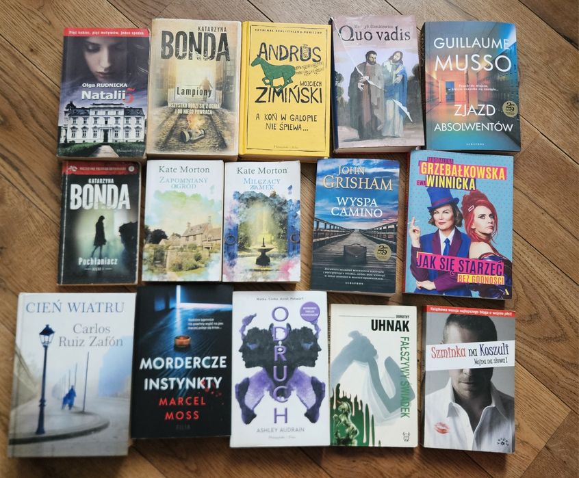 Książki różne używane