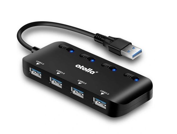hub usb atolla  4x usb 3.0 x